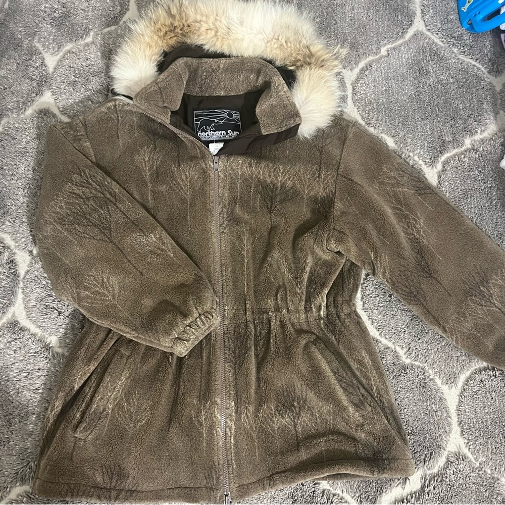 Vintage Northern Sun Faux Fur Jacket